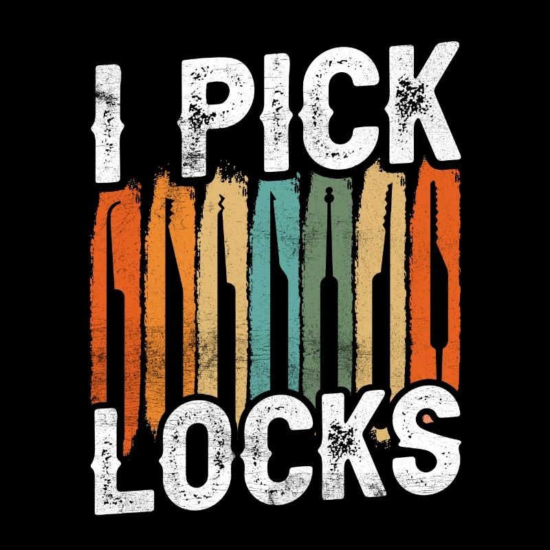 Ich Knacke Schlösser Knacker Schloss Lock Picking
