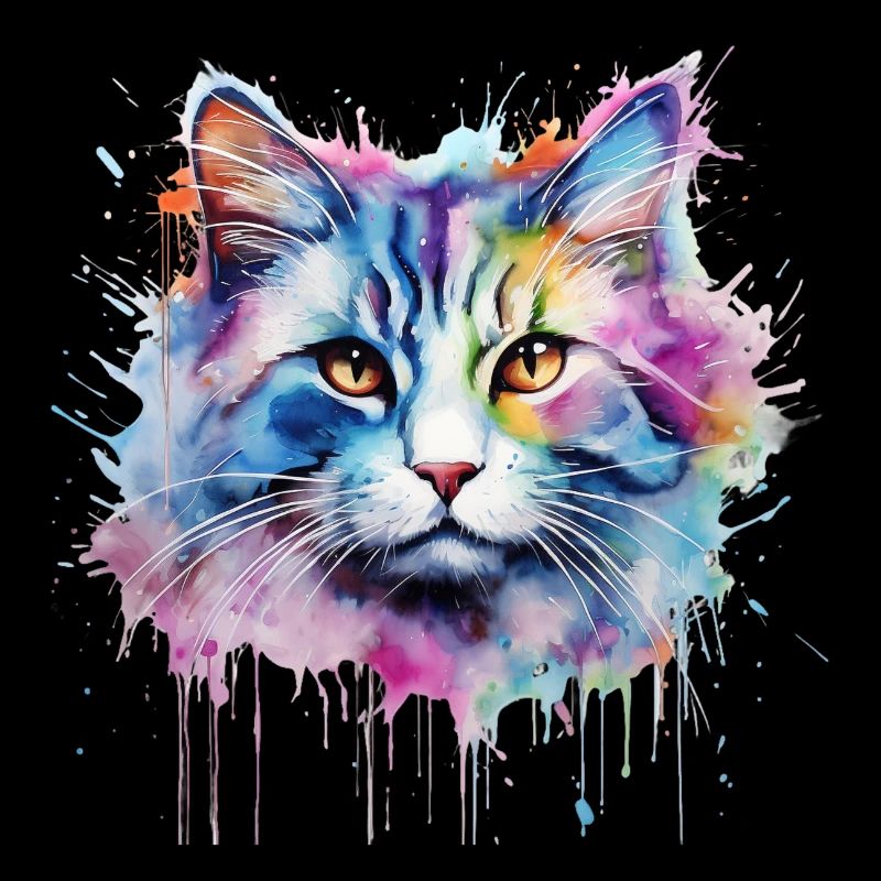 cat, maine coon, long haired