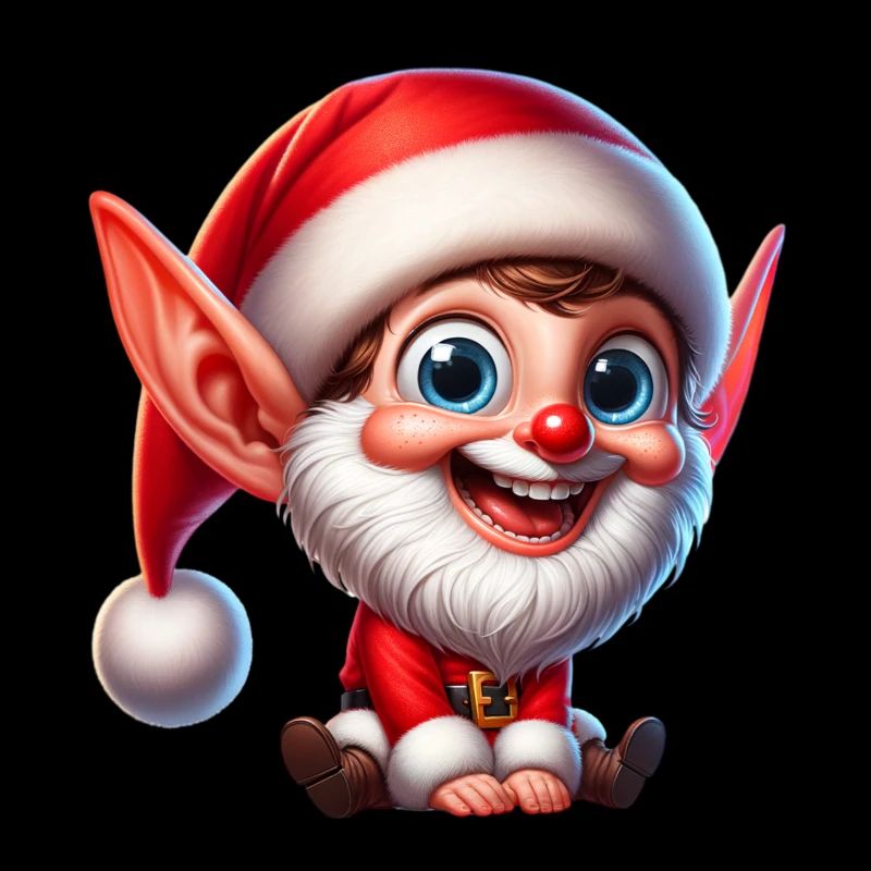 Weihnachts Elf Weihnachten Lustig Comic