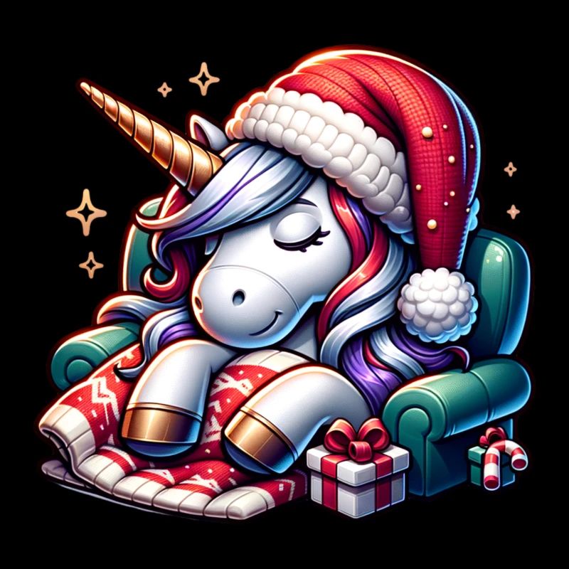 Weihnachts-Einhorn