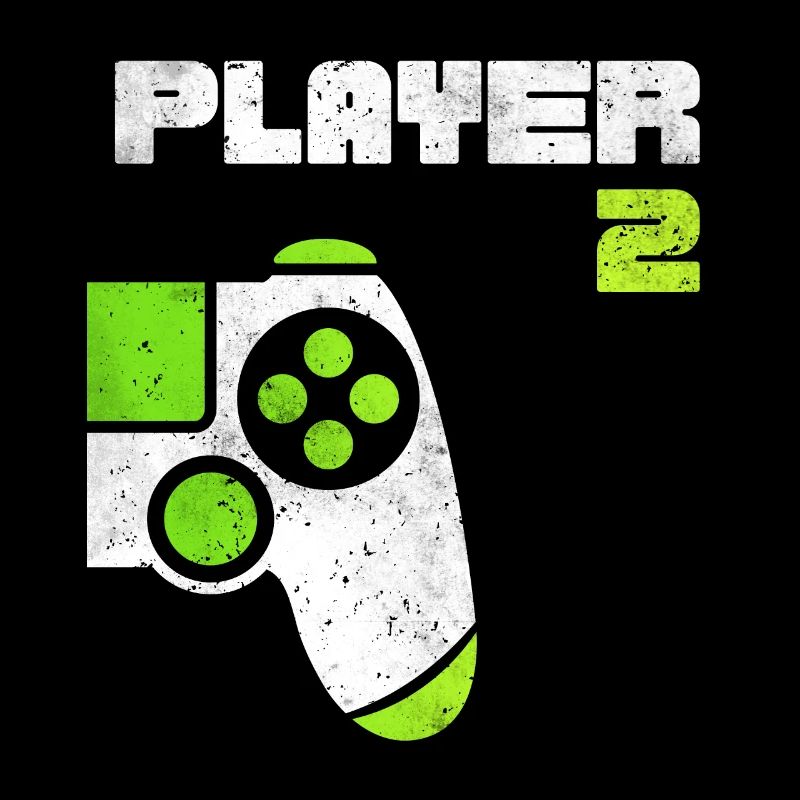 Player 1 Player 2 Gamer Partnerlook