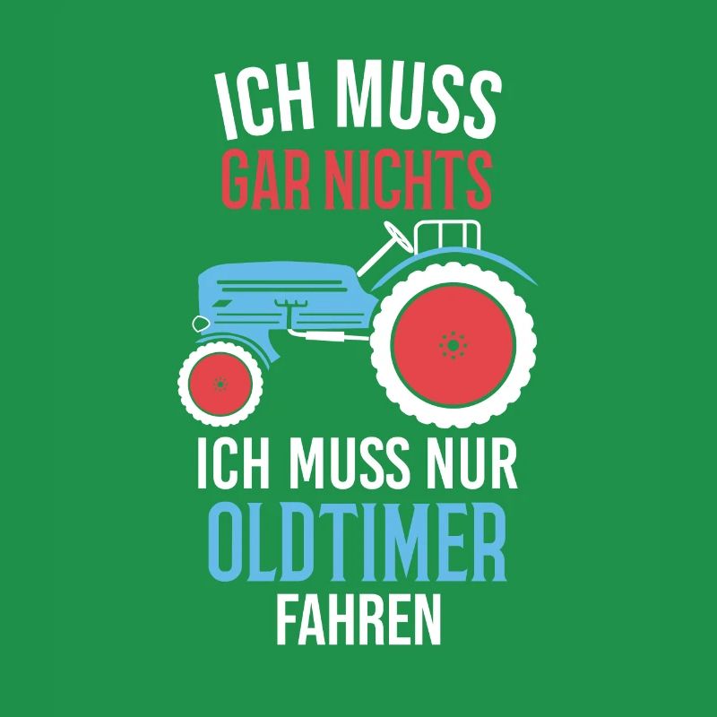 Oldtimer Traktor Landwirt Geschenk