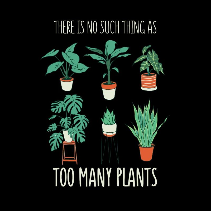 There aren't too many plants