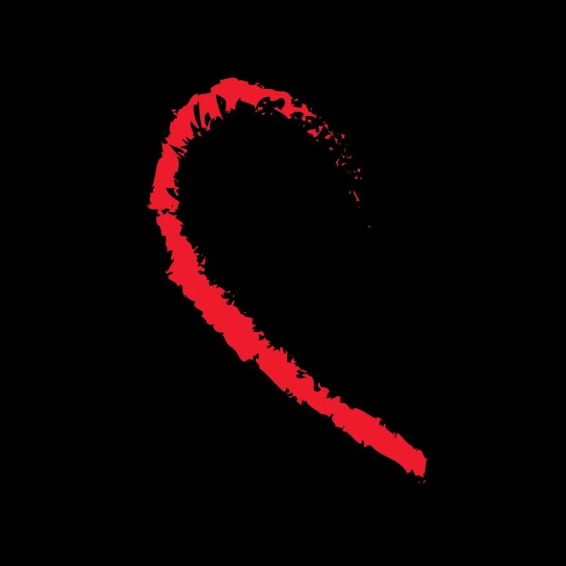 Red Half Heart