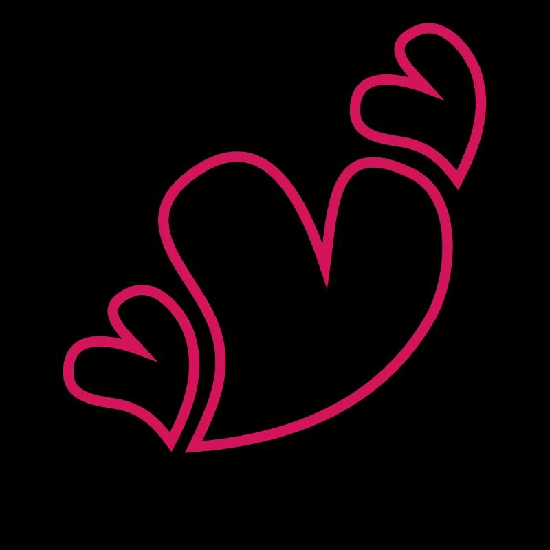 Three Red Hearts