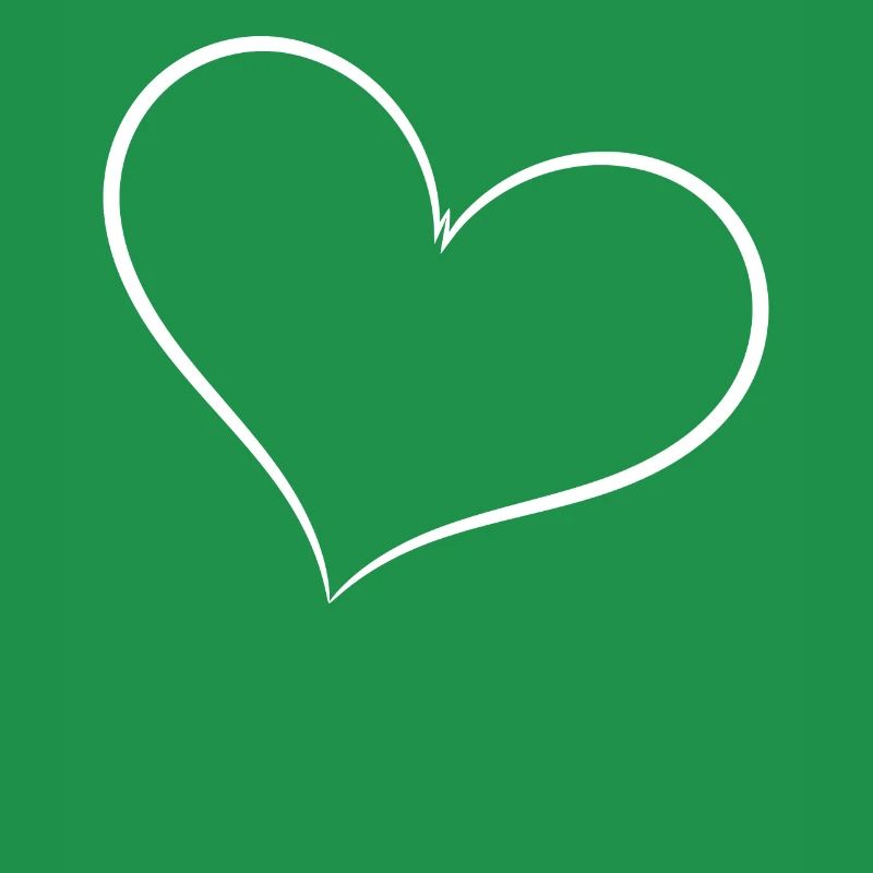 Simple Heart White