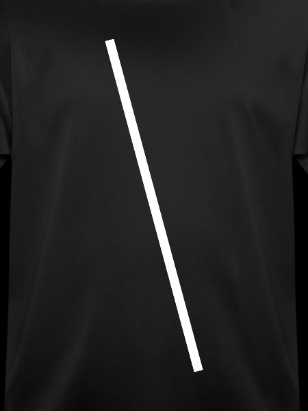 Weisser Schrägstrich Simpel Design