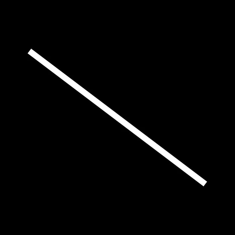 Weisser Diagonaler Balken