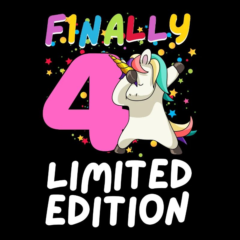 Finally 4 Limited Edition - Dabbing Unicorn
