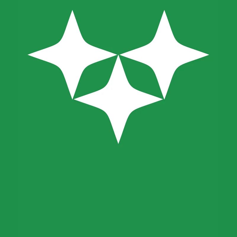 Three White Stars
