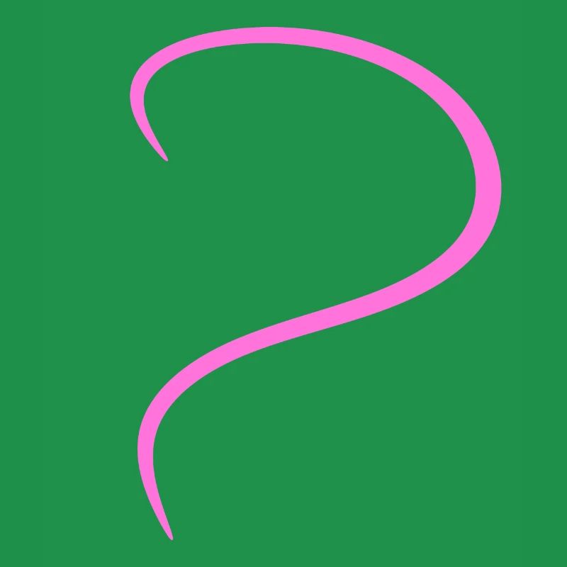 Pinkes Halbes Herz Design