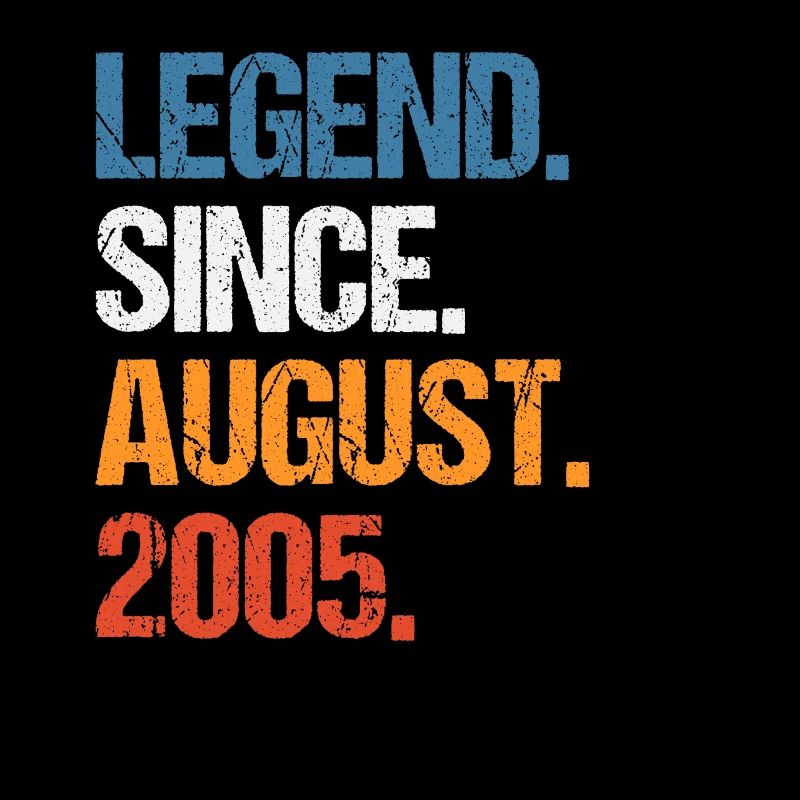 Legend Since August 2005 Geburtstag