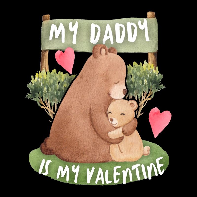 Daddy-Is-My-Valentine, Bärchen Love-Liebe