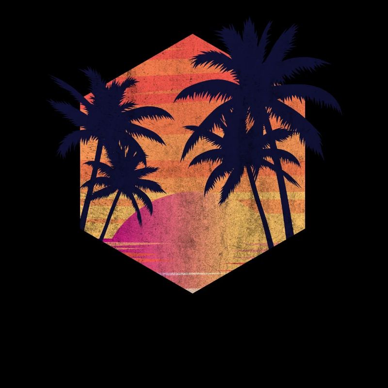 Palmen Retro
