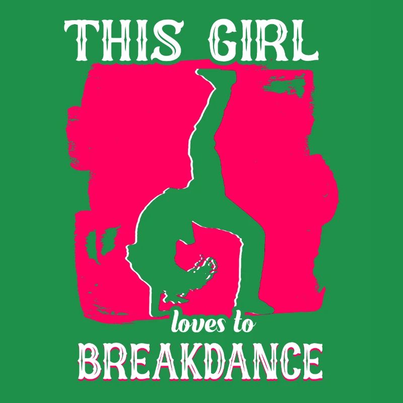 Breakdance Mädchen Breakdancer