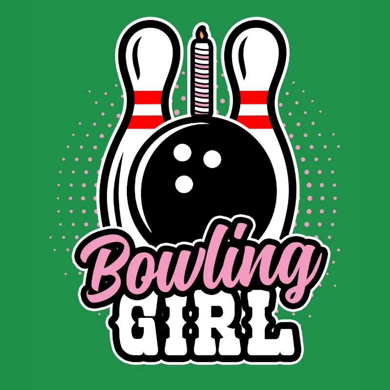 Bowling Mädchen Geburtstagsfeier