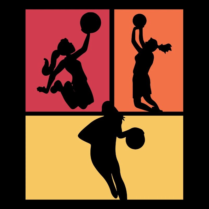Joueuse de basket-ball féminin