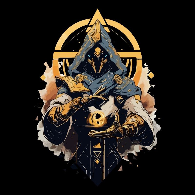 Epic Gamer Guardian avec source d’énergie dorée