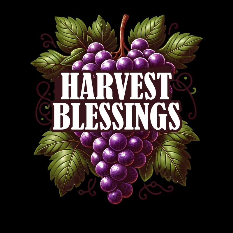 Blessing Harvest Thanksgiving Dinde Temps pour les garçons