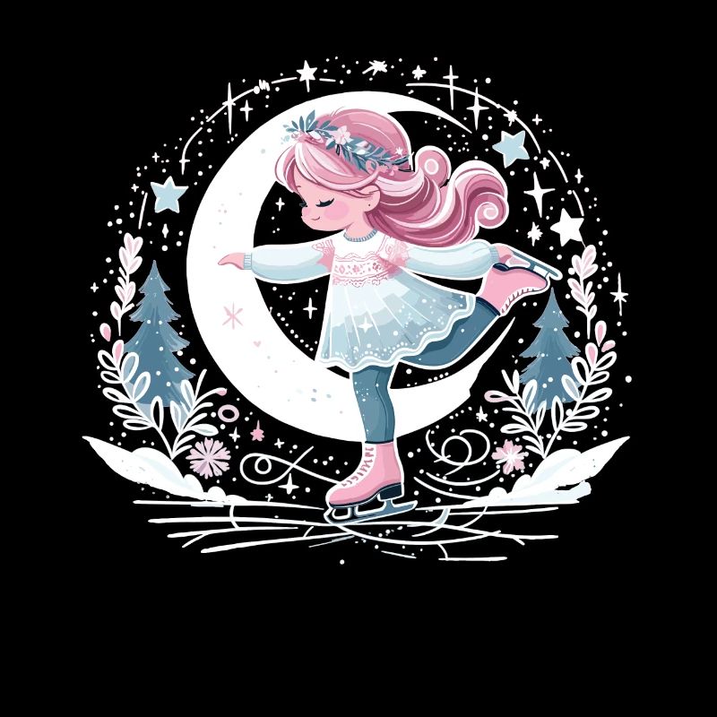 Icy Elegance : conception de patins à glace