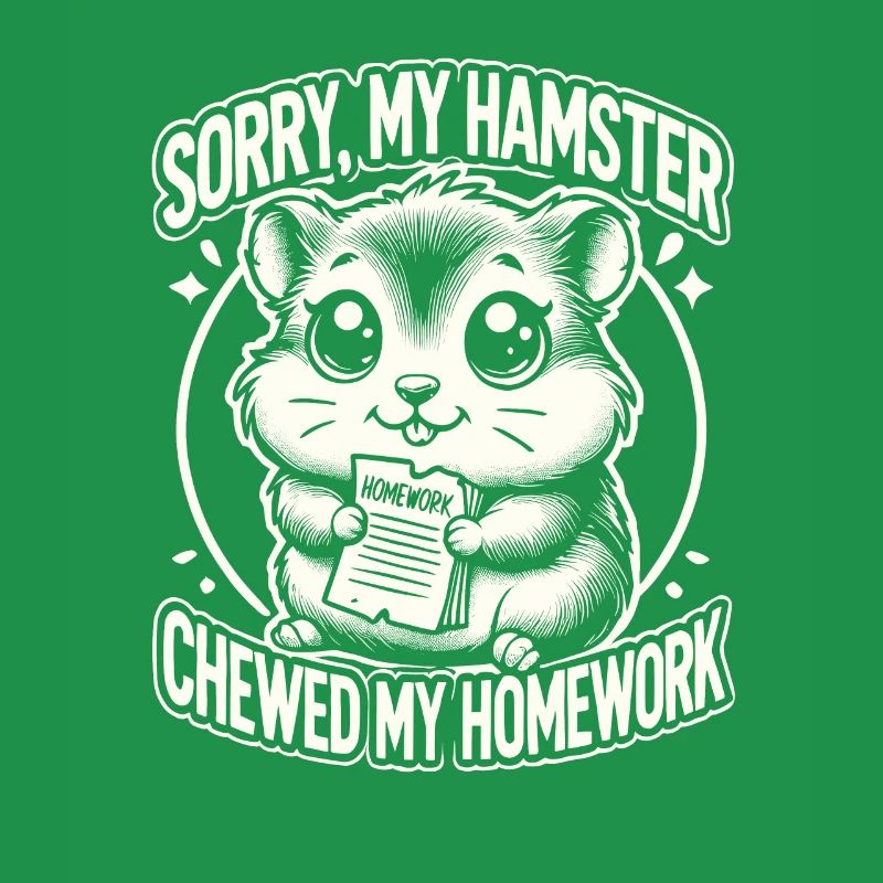 Hamster, Devoirs, Drôle Hamster