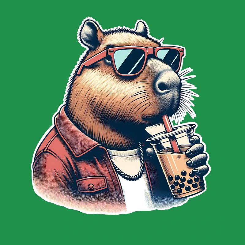 Capybara Bubble Tea