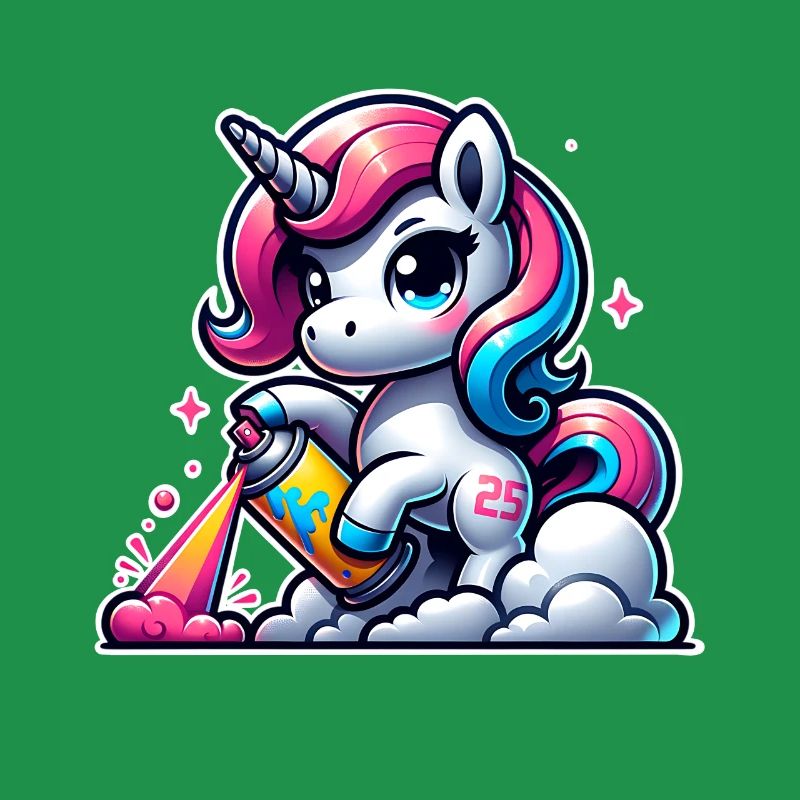 Unicorn Graffiti