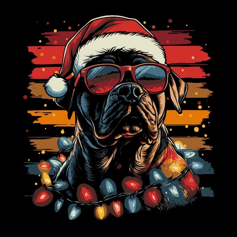 Cane Corso Cool Noël