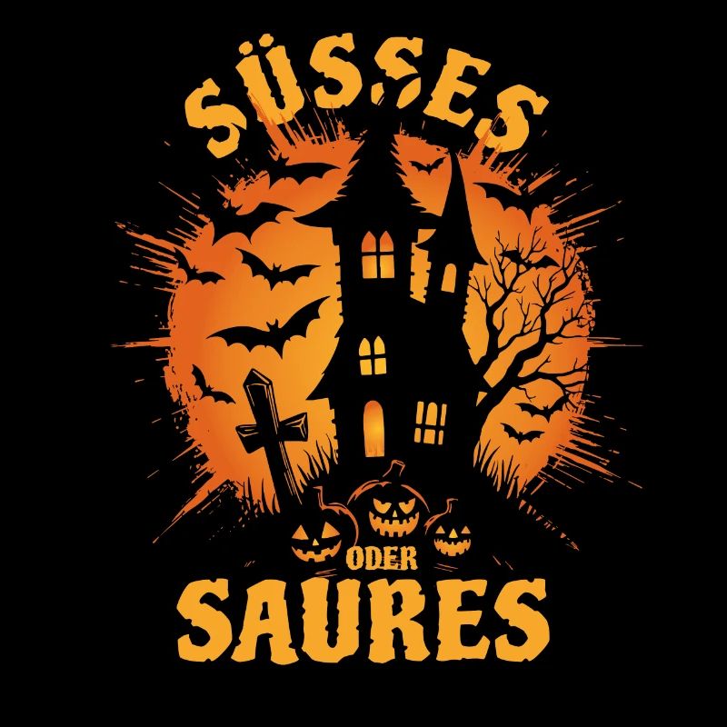 Halloween Geisterhaus - Süßes oder Saures