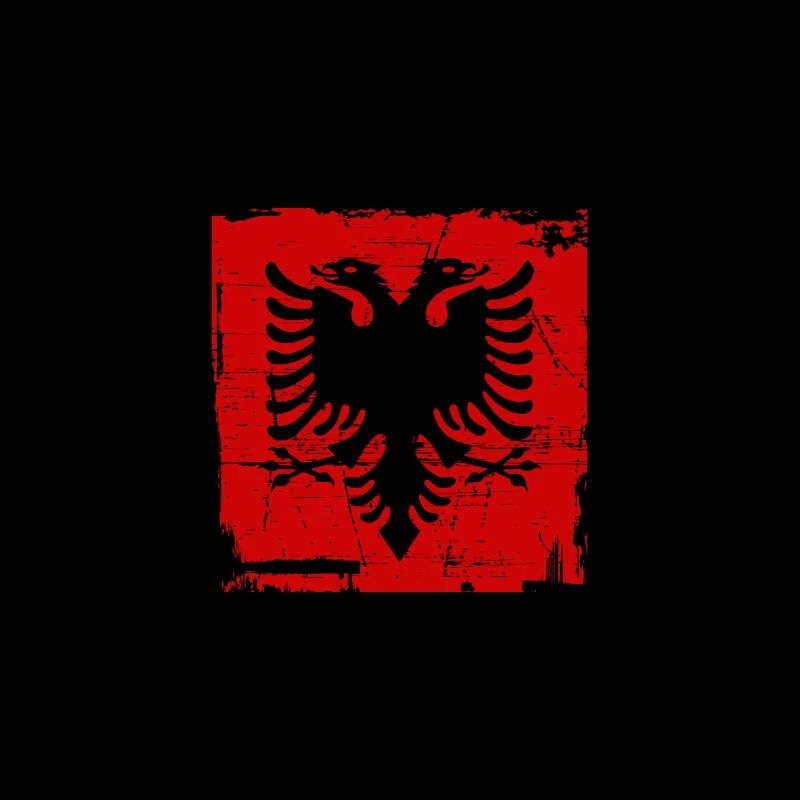 Albanie Drapeau Albanais