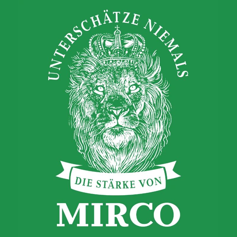 Mirco Geschenk Name Löwe