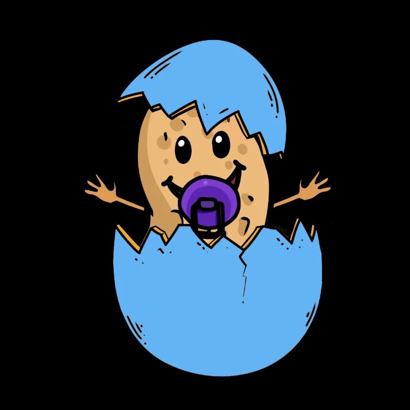 Peanut eggshell birth baby hatch egg