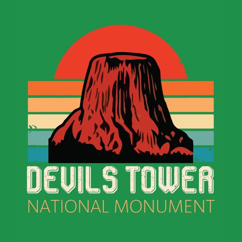 Devils Tower Nationaldenkmal Souvenir Wyoming