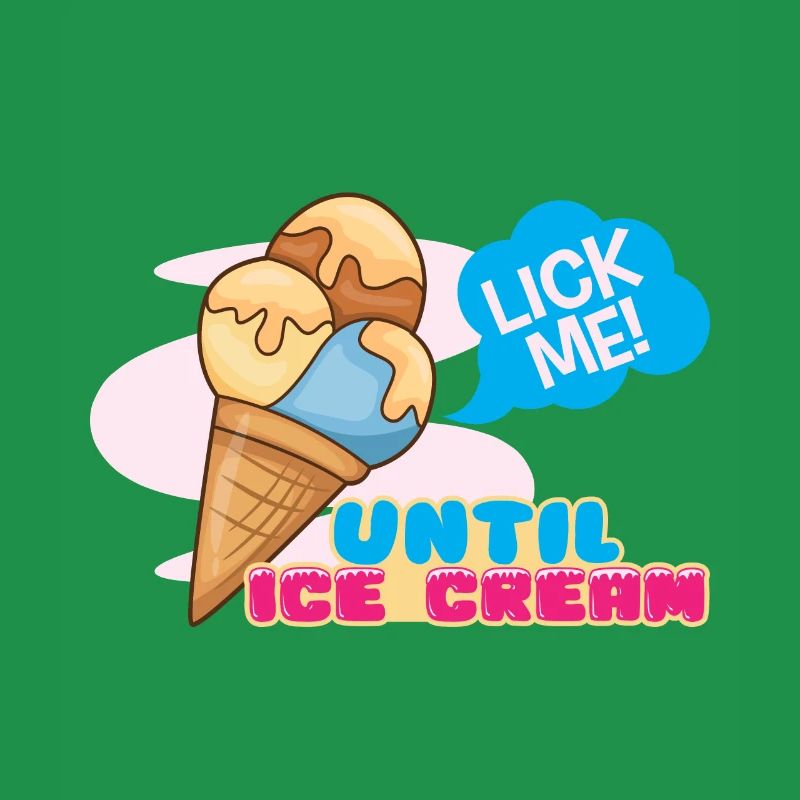 Eiscreme logo Sommer Softeis Geschenkidee