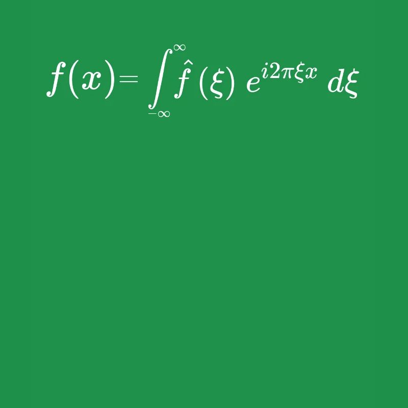 Fourier Transform Formula Engineering Physics