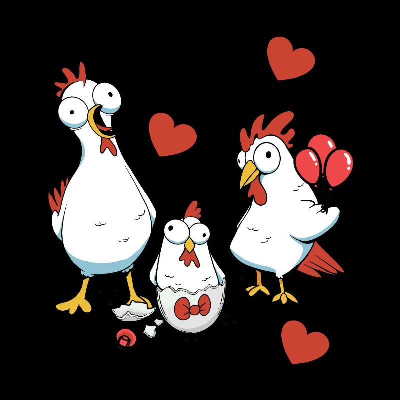 Pregnancy, Birth, Family, Chicken, Eggshell, Egg
