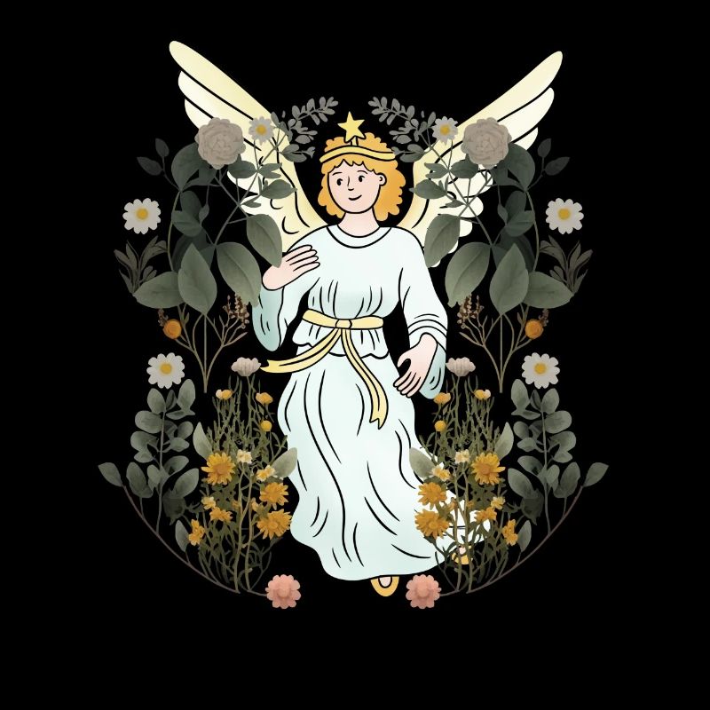 Spring, Nature, Angel, Flowers, Blossoms, Flora, Botany