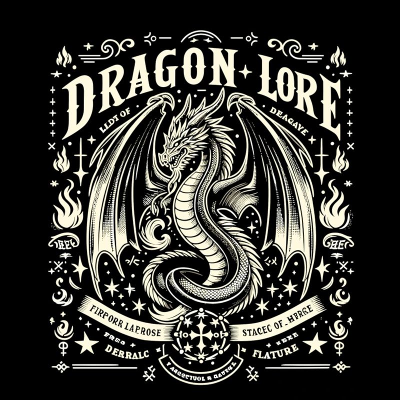 Mythical Fire Dragon