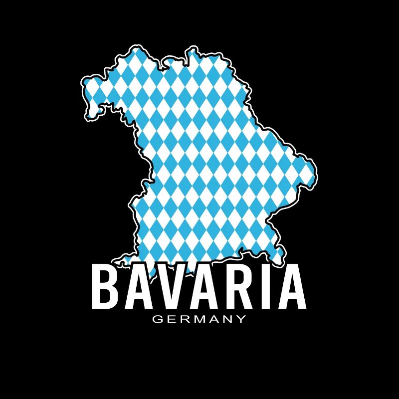 Bavaria Germany Contour Flag1