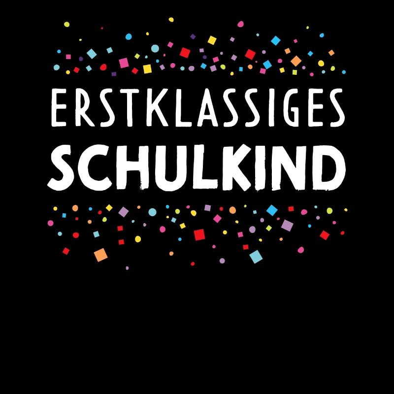 Erstklassiges Schulkind Schulanfang Schulanfänger
