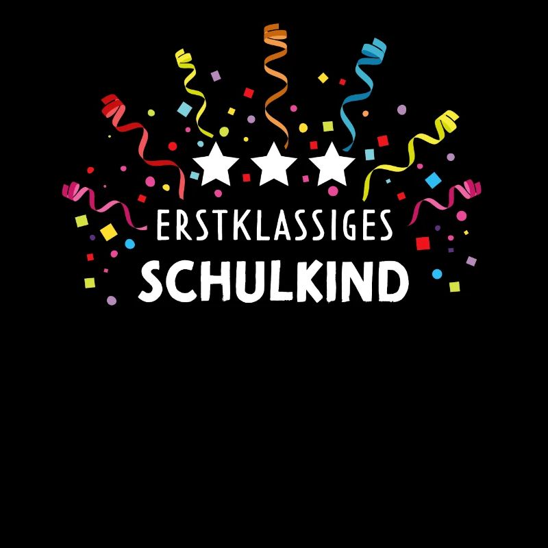 Erstklassiges Schulkind Einschulung Erstklässler