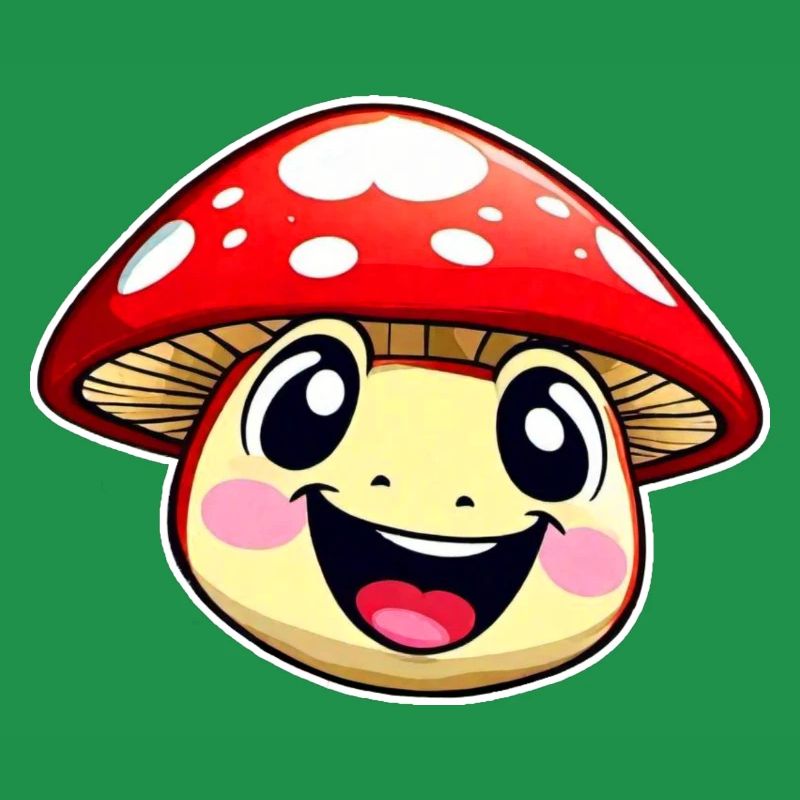 Funny little toadstool