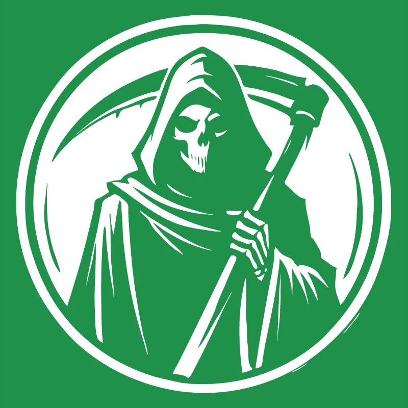 Der Sensenmann – Dunkle Silhouette des Todes