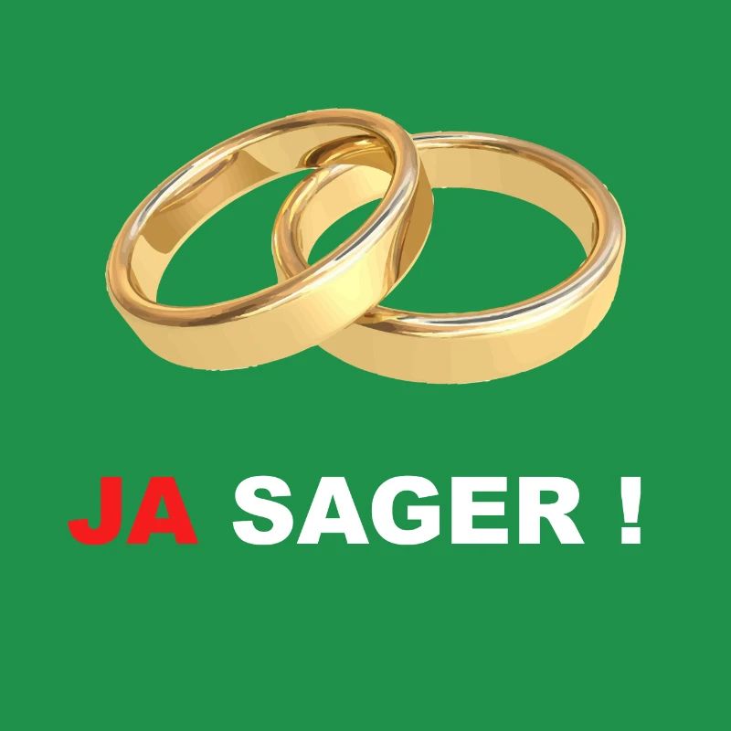 JA sager Heiraten Eheringe
