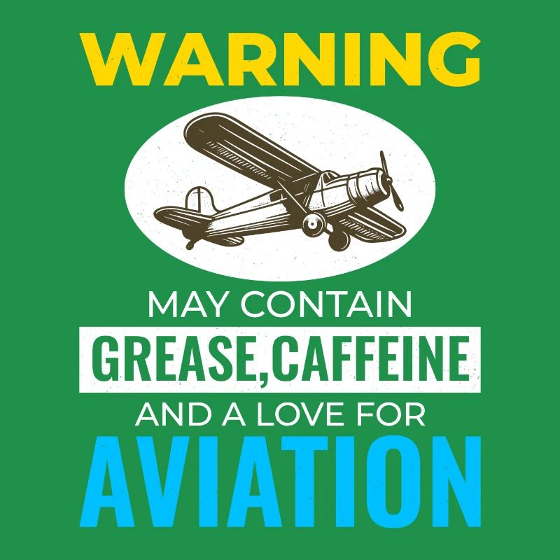 Fluggerätmechaniker Luftfahrttechniker Kaffee Humor
