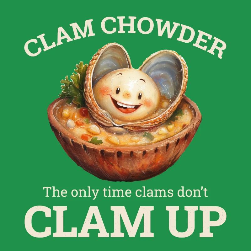 Clam Chowder Shellfish Hilarious Seafood Soup