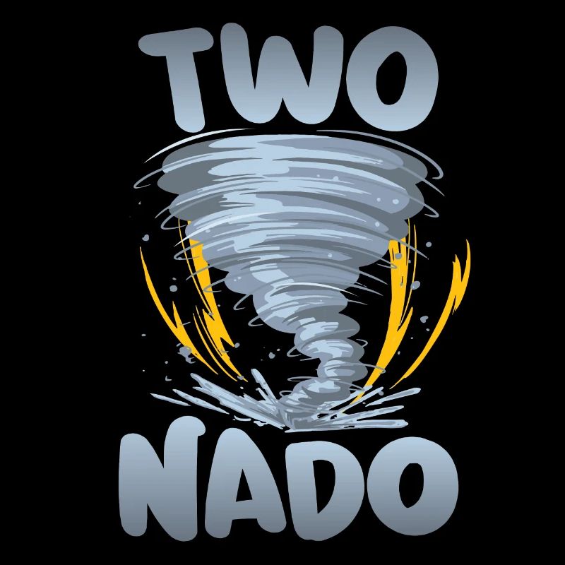 Zwei-nado Warnung 2. Geburtstag | Tornado
