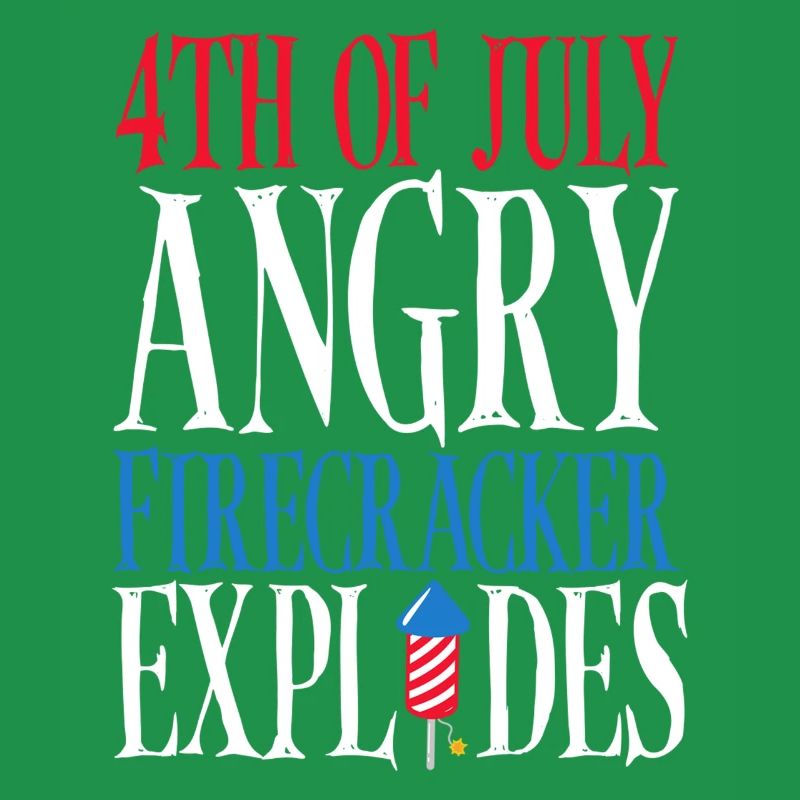 July 4 Angry firecracker explodes
