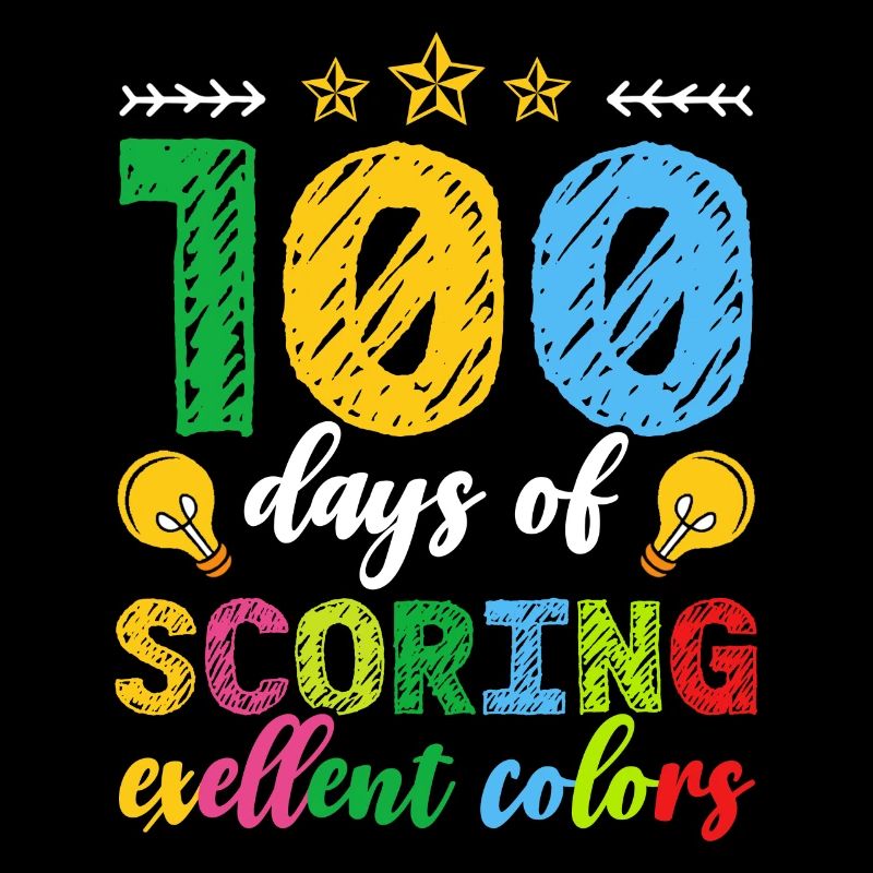 100 jours d’excellente école de couleurs exceptionnelles