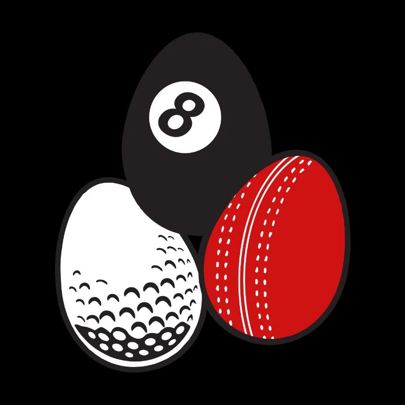 Cue Sport Billard Cricket Golf Easter Eggs Balls